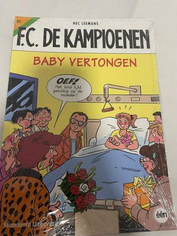 FC De kampioenen stripboek 51: Baby Vertongen beschikbaar voor biedingen