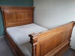 Bed twijfelaar 140 cm + latoflex, Queen size, Enlèvement, 140 cm