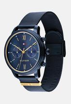 Montre Tommy Hilfiger  à aiguilles - blue, Overige merken, Staal, Gebruikt, Staal