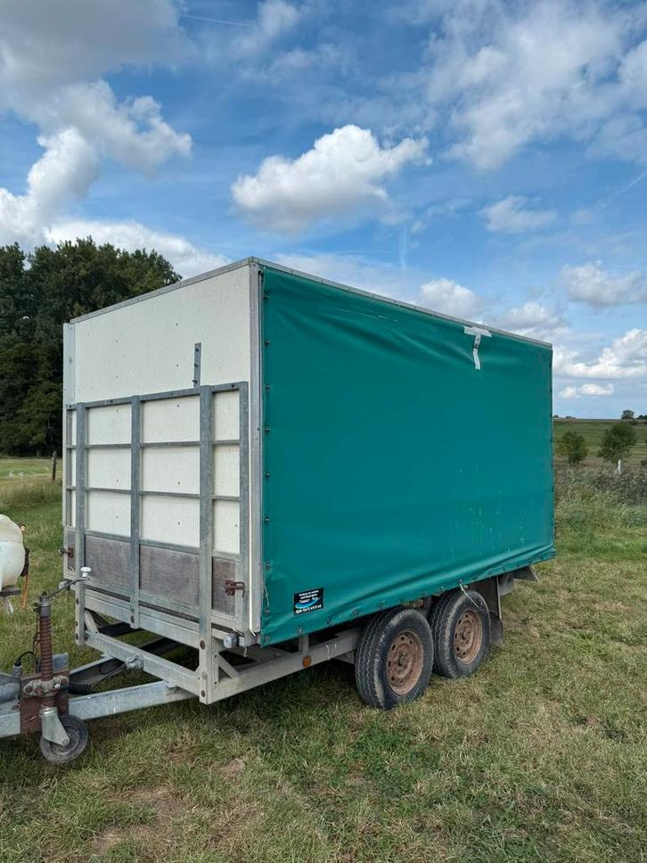 Gesloten aanhangwagen, Auto diversen, Aanhangers en Bagagewagens, Gebruikt, Ophalen