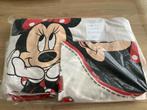 Dekbedovertrek en kussensloop Mickey Mousse 135 x 200, katoe, Huis en Inrichting, Ophalen, Zo goed als nieuw, Dekbedovertrek