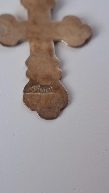 Orthodox zilveren kruis 84 beschikbaar voor biedingen