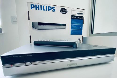 Philips satellietvideorecorder DSR7005-HD 160 Gb NIEUW, TV, Hi-fi & Vidéo, Décodeurs & Enregistreurs à disque dur, Neuf, Enregistreur à disque dur