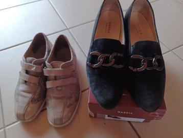 2 paar schoenen in maat 39/40  beschikbaar voor biedingen
