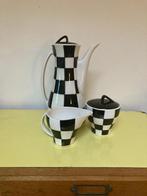 koffiekan Villeroy Boch Damier Expo 58, Antiek en Kunst, Ophalen
