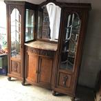 Zeer mooi Art Deco dressoir rond 1920 antiek eikenhouten buf, Antiek en Kunst, Antiek | Meubels | Kasten, Ophalen