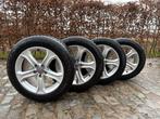 ORIGINELE AUDI A6 VELGEN + WINTERBANDEN, 225/55R17, Auto-onderdelen, Banden en Velgen, Ophalen, Velg(en), Nieuw, 17 inch