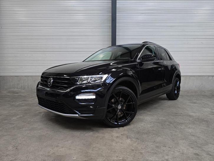 ✖ VW T-ROC  19' R-LINE | APPLE CARPLAY | FULL BLACK ✔, Auto's, Volkswagen, Bedrijf, Te koop, T-Roc, ABS, Airbags, Airconditioning