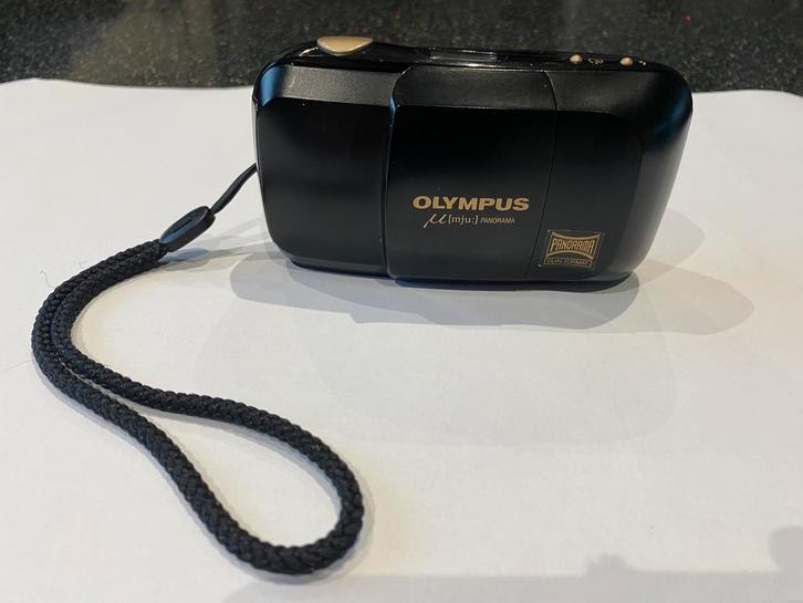 Olympus µmju Panorama — 35 mm filmcamera, Audio, Tv en Foto, Fotocamera's Analoog, Compact, Olympus, Ophalen