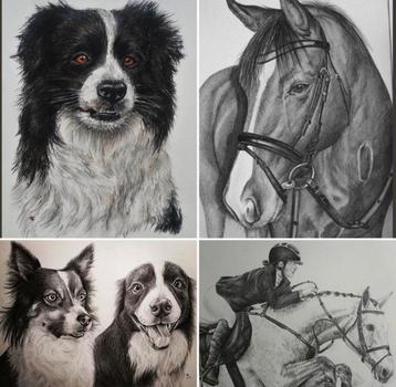 Pottret van je huisdier beschikbaar voor biedingen