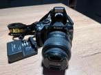 Nikon D3000 + objectif, Audio, Tv en Foto, Fotocamera's Digitaal, Ophalen, Gebruikt, Spiegelreflex, 4 t/m 7 keer