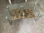 Salontafel, Ophalen, 50 tot 100 cm, Glas, 50 tot 100 cm