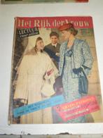 Tijdschrift Rijk Der Vrouw februari 1957, Verzamelen, Ophalen of Verzenden, 1940 tot 1960, Tijdschrift