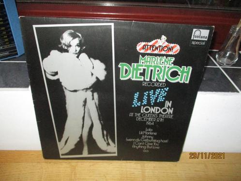 Marlene Dietrich LP "Attention" [Duitsland-1982], CD & DVD, Vinyles | Pop, Utilisé, Envoi