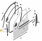 Deur portier afdichting rubber BMW X1 serie F48 + LCi 517673, Auto-onderdelen, Gebruikt, -, Ophalen of Verzenden, -