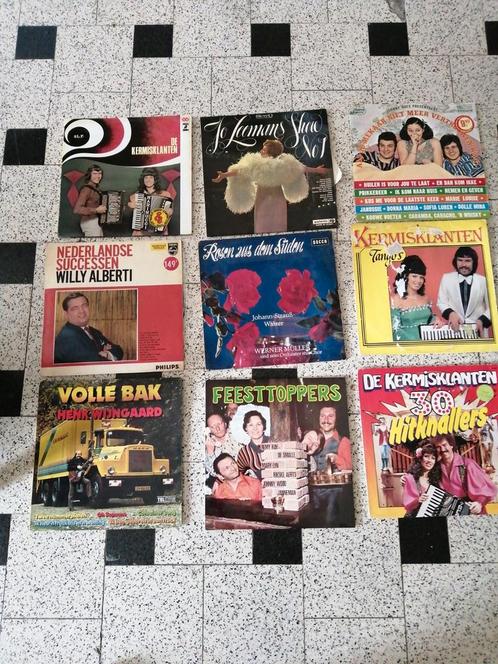 Lot 9 lp albums, Cd's en Dvd's, Vinyl | Verzamelalbums, Gebruikt, Nederlandstalig, Ophalen of Verzenden