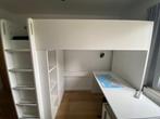 Hoogslaper met ingebouwde kast en bureau, Ophalen, Zo goed als nieuw, Hoogslaper