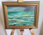 Storm Noordzee. Gesigneerd. Verkoop wegens plaatsgebrek, Antiek en Kunst, Ophalen of Verzenden