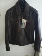 Veste cuir Redskins NEUVE avec étiquettes, Neuf, Enlèvement ou Envoi, Taille 52/54 (L), Brun