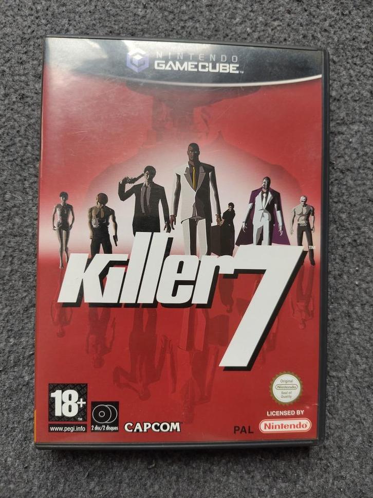 Killer7 Gamecube game, Games en Spelcomputers, Games | Nintendo GameCube, Gebruikt, Avontuur en Actie, 1 speler, Vanaf 18 jaar