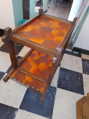 desserte sur roulettes, 100 à 150 cm, Enlèvement, Utilisé, Chêne