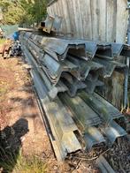 Staalplaten 450m2 steeldeck, Doe-het-zelf en Bouw, Dakpannen en Dakbedekking, Ophalen, Zo goed als nieuw