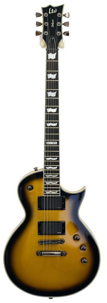 LTD EC-1000 Gold Sunburst, Musique & Instruments, Instruments à corde | Guitares | Électriques, Comme neuf, Solid body, Autres marques