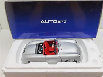 PORSCHE 356 Cabrio N1 1948 Silver 1/18 AUTO ART Neuve +Boite beschikbaar voor biedingen