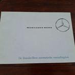 De Daimler-Benz automatische versnellingsbak    1962, Ophalen of Verzenden, Zo goed als nieuw, Mercedes