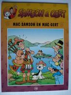 Samson & Gert nr. 10 Mac Samson en Mac Gert eerste druk, Livres, BD, Comme neuf, Une BD, Envoi, Wim Swerts & Jean-Pol