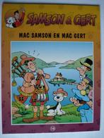 Samson & Gert nr. 10 Mac Samson en Mac Gert eerste druk, Comme neuf, Une BD, Envoi, Wim Swerts & Jean-Pol