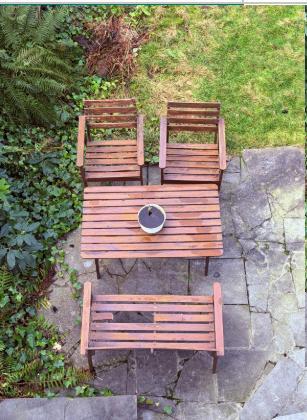 IKEA NÄMMARÖ – set de jardin – 4 pièces – bon état, Jardin & Terrasse, Jardin & Terrasse Autre, Utilisé, Enlèvement ou Envoi