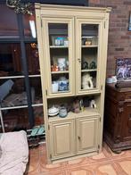 Vitrinekast, Huis en Inrichting, Ophalen, Glas, 50 tot 100 cm, Landelijk