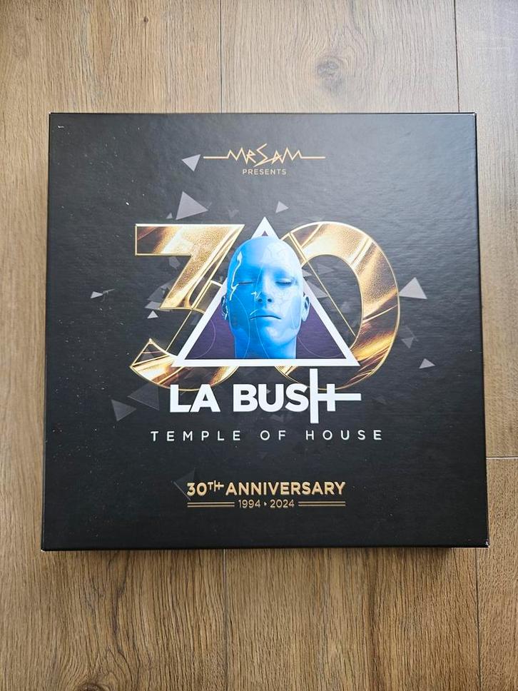 La Bush Temple Of House 30th Anniversary, Cd's en Dvd's, Vinyl | Dance en House, Zo goed als nieuw, Ophalen of Verzenden
