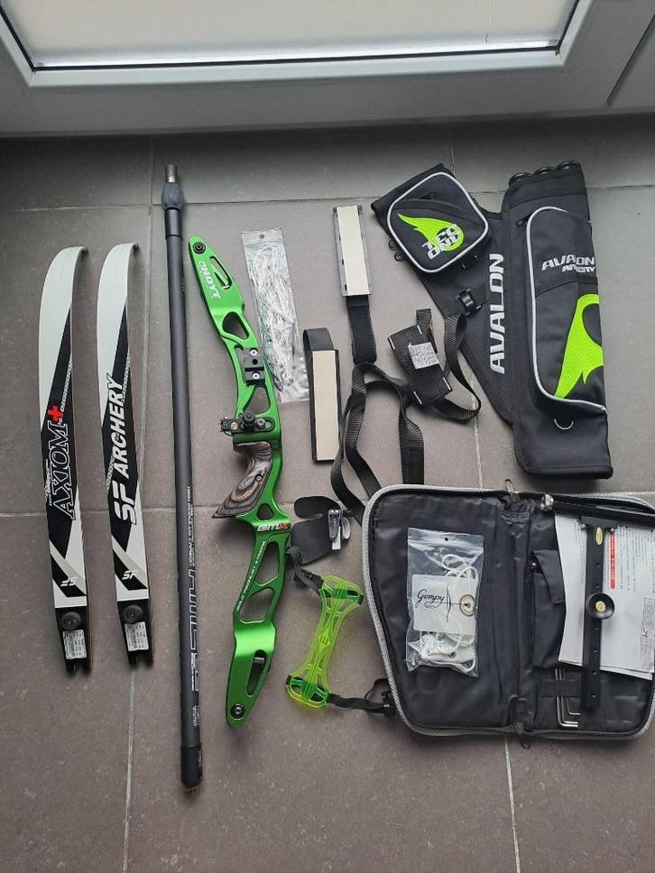 Arc complet haut de gamme (Hoyt, Shibuya, SF, Avalon), Sport en Fitness, Handboogschieten, Pijlen, Ophalen