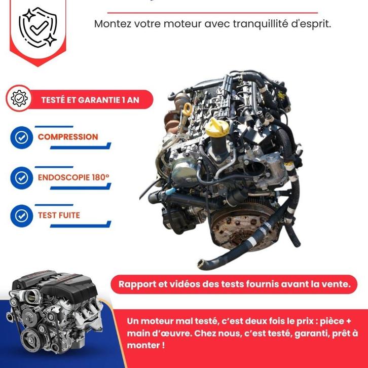 Complete motor fiat 500x/jeep compass 2.0 jtd 136cv, Auto-onderdelen, Motor en Toebehoren, Fiat, Jeep, Nieuw, Ophalen of Verzenden