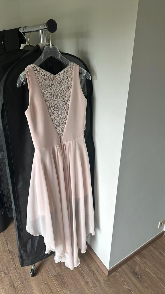 Kleedje Linea Raffaelli, Kleding | Dames, Gelegenheidskleding, Zo goed als nieuw, Cocktailjurk, Maat 34 (XS) of kleiner, Roze