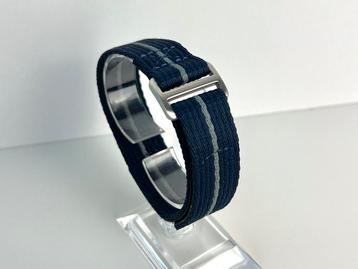 Horlogebandje 20mm Nylon Velcro Band FXD Stijl Blauw NIEUW beschikbaar voor biedingen