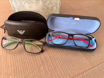 2 paires de lunettes de marque Armani et Hugo Boss beschikbaar voor biedingen