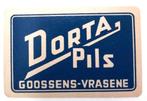 speelkaart "Dorta-Pils" - Goossens - Vrasene, Verzamelen, Verzenden, Zo goed als nieuw, Speelkaart(en)