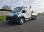 LEASING PEUGEOT BOXER L4 OPEN LAADBAK DUBBEL CABINE 7 ZIT, Start-stop-systeem, Euro 6, 3000 kg, 750 kg