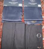VEND 3 PAIRES DE RIDEAUX DE HAUTE COUTURE (TORRERNTE) NEUFS, Ophalen, Nieuw, Zwart