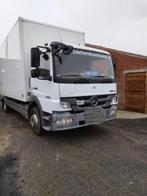 Mercedes Atego 1222 Meubelkas,Laadbrug 1500 Kg, Te koop, Stof, Mercedes-Benz, Zwart