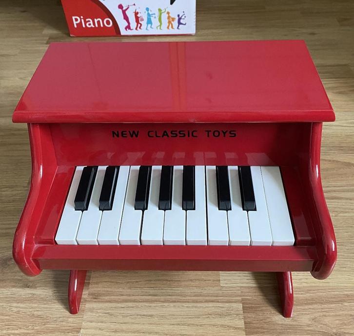 Vends piano 18 touches en bois, Kinderen en Baby's, Speelgoed | Educatief en Creatief, Zo goed als nieuw, Ontdekken, Met geluid