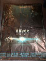 Zeer grote filmposter THE ABYSS 115 X 157, Affiche, Utilisé, Enlèvement ou Envoi, Film