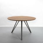 ronde tafel 120cm, Huis en Inrichting, Tafels | Eettafels, Ophalen, Overige materialen, Gebruikt, Rond