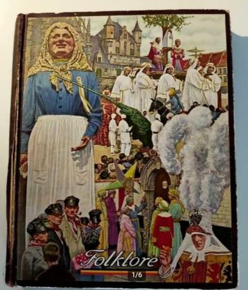Boek Côte d'or Belgische Folklore België plaatjes retro beschikbaar voor biedingen