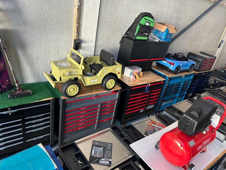 Showroom gevulde gereedschapwagens vanaf €300, Auto diversen, Autogereedschap, Nieuw, Ophalen