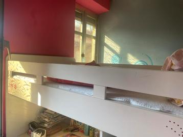 Lit superposé avec bureau et garde-robe, Enlèvement, Comme neuf