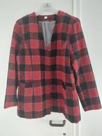 Geruit jasje, Enlèvement ou Envoi, Taille 36 (S), Rouge, Manteau